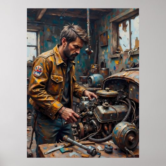 工業職人 ポスター (正面)