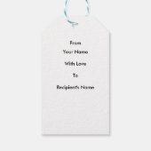 工芸テンプレート ギフトタグ (裏面)