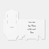 工芸テンプレート フェイバーボックス (折り畳みなし)