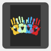 工芸品とパーティー用品>工芸用品> スクエアシール (正面)