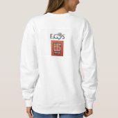 工芸品をクリスマスに戻す スウェットシャツ (裏面)