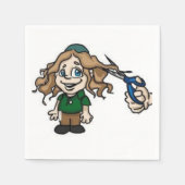 工芸品パーティー供給アップシャーリンパーティーナプキン スタンダードカクテルナプキン (正面)