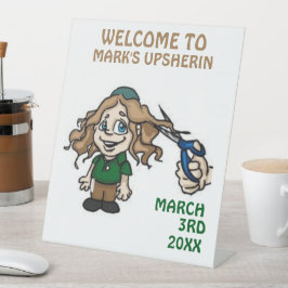 工芸品パーティー用品の食器サイン 台座サイン