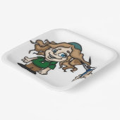 工芸品パーティー用品PaperPlates ペーパープレート (傾斜あり)