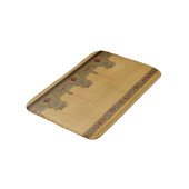 工芸品、工芸品またはミッションスタイルバラ バスマット (アングル)