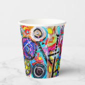 工芸品 紙コップ (正面)