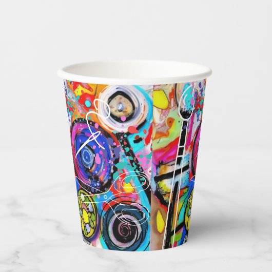 工芸品 紙コップ (正面)