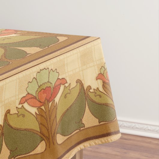 工芸品、職人、ミッションスタイル花 テーブルクロス (インサイチュ)