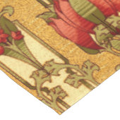 工芸品、職人、ミッションスタイル花 テーブルクロス (アングル)