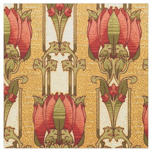 工芸品、職人、ミッションスタイル花 ファブリック (クローズアップ)