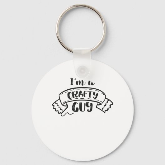 工芸好きギフト芸術と工芸人男性ギフト キーホルダー (正面)