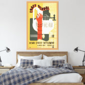 工芸学校 キャンバスプリント (インサイチュ (寝室))