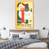 工芸学校 キャンバスプリント (インサイチュ (寝室))