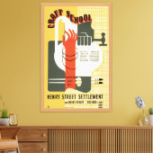 工芸学校 キャンバスプリント (インサイチュ (リビング))