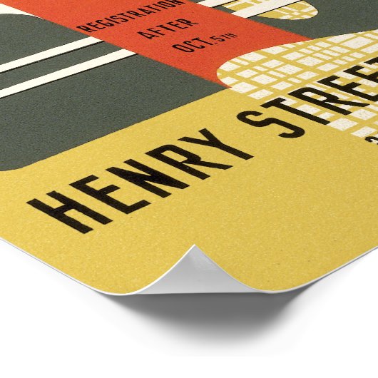 工芸学校 ポスター (角)