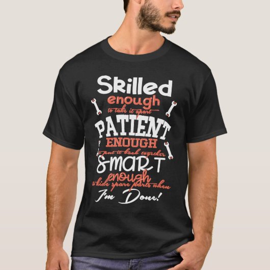 工芸家・固定医学者のマニキュア衣装 Tシャツ (正面)