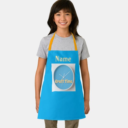工芸時間のパーソナライズ エプロン (インサイチュ)