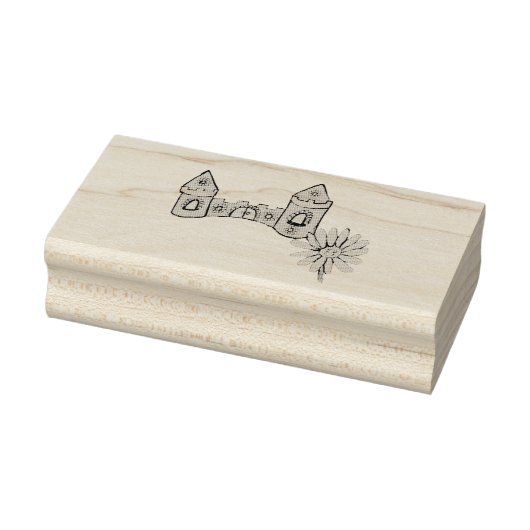 工芸木製アートスタンプアート及びデザインスタイル ラバースタンプ (スタンプ)