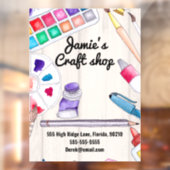 工芸絵を描工房 ウィンドウサイン (シート2)