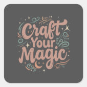 工芸 スクエアシール (正面)