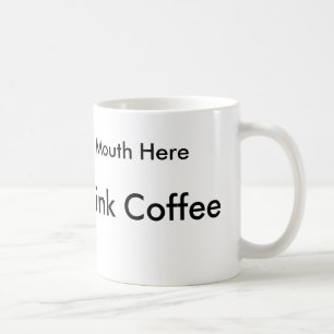 左ききの人々のためのコーヒーを飲む方法 コーヒーマグカップ