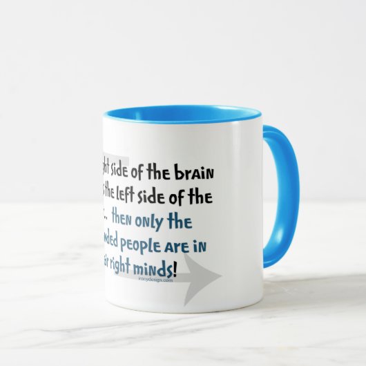 左ききの人々 マグカップ (正面右)