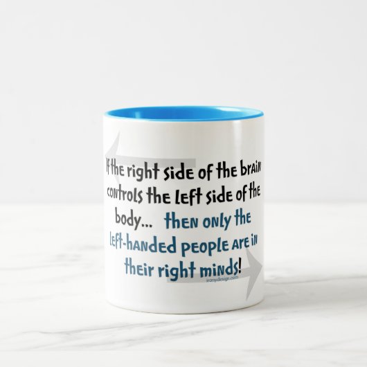 左ききの人々 マグカップ (中央)