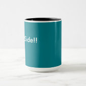 左の側面のマグ マグカップ (中央)