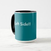 左の側面のマグ マグカップ (正面左)