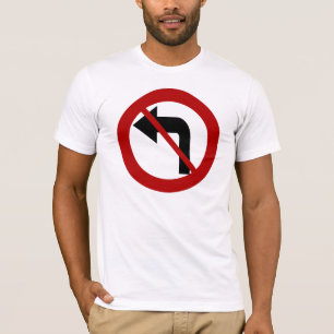 左の回転Tシャツ無し Tシャツ