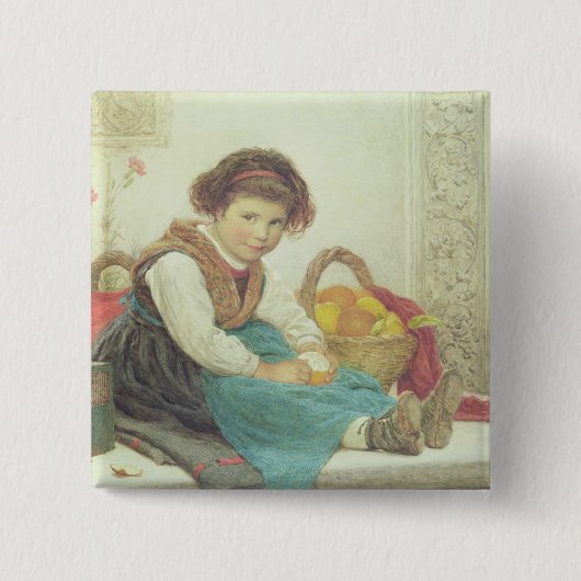 左の担当した 缶バッジ (正面)