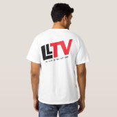 左の車線TVのTシャツ Tシャツ (裏面フル)