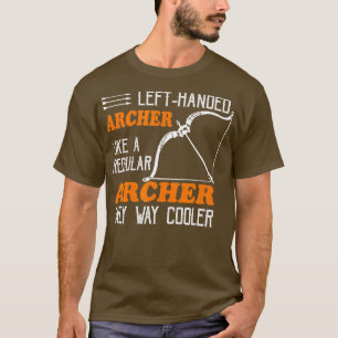 左カッコいい手射手 Tシャツ