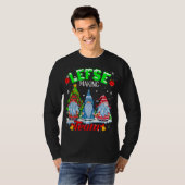 左チームのクリスマス格言ノルウェー左翼 Tシャツ (正面フル)