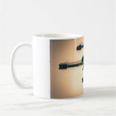 左利きのギター コーヒーマグカップ (左)