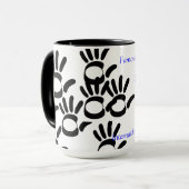 左利きのコーヒー・マグだけ マグカップ (正面左)