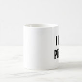 左利きのピザ- コーヒーマグカップ (中央)