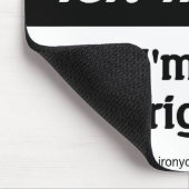 左利きの人々の発言 マウスパッド (コーナー)