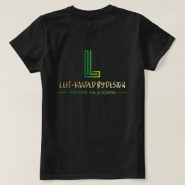 左利きの女性用Tシャツ Tシャツ