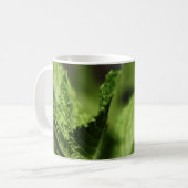 左利きの真新しい写真のマグ コーヒーマグカップ (正面左)