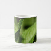 左利きの真新しい写真のマグ コーヒーマグカップ (中央)