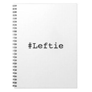 左利きのLeftie ノートブック