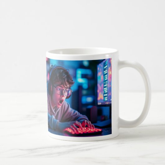 左利き用ネクストレベルマグ コーヒーマグカップ (右)