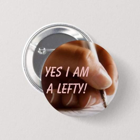 左利き 缶バッジ (正面&裏面)