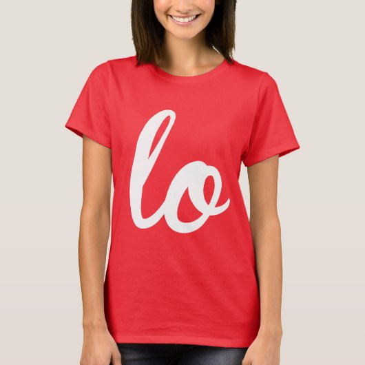 左利きLOVE WRITING - ホワイト -.png Tシャツ (正面)