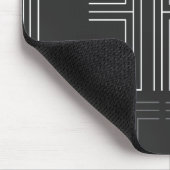 左利離れきのモダンタイポグラフィ マウスパッド (コーナー)