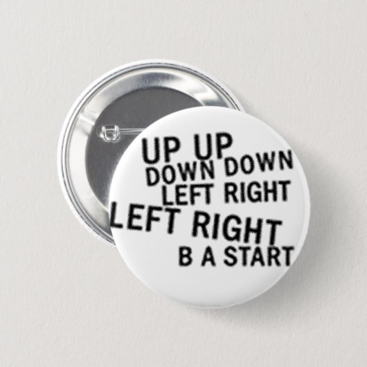 左右に上りの羽毛左右Bの上開始 缶バッジ (正面&裏面)