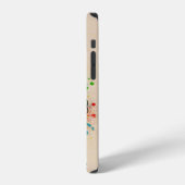 左右の人間の脳のパーソナライズデザイン iPhoneケース (左側面)