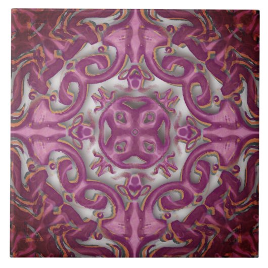 左右対称パターン（アズレホスなど） タイル (正面)