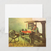 『左向きの織り手』（ひだりむきのおりて、Weaver Facing Left） は、オランダのポスト (正面/裏面)